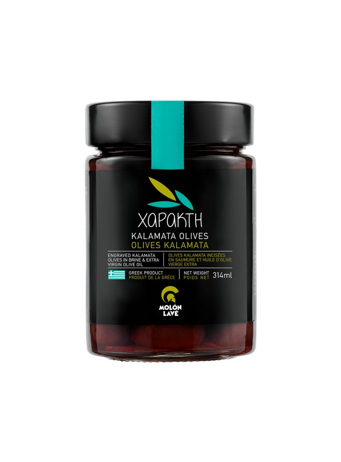 Olive Engraved Kalamata XAPAKTH